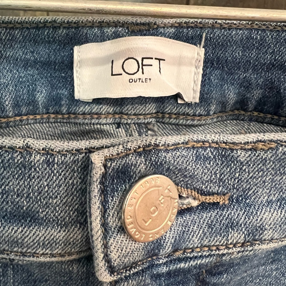 LOFT Straight Leg Jeans - Picture 4 of 8